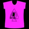 womens athletic raglan cut sleeve shirt uni Thumbnail