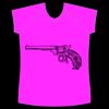 womens athletic raglan cut sleeve shirt uni Thumbnail