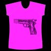 womens athletic raglan cut sleeve shirt uni Thumbnail