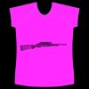 womens athletic raglan cut sleeve shirt uni Thumbnail