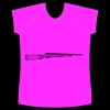 womens athletic raglan cut sleeve shirt uni Thumbnail