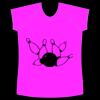 womens athletic raglan cut sleeve shirt uni Thumbnail