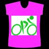 womens athletic raglan cut sleeve shirt uni Thumbnail