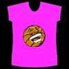 womens athletic raglan cut sleeve shirt uni Thumbnail