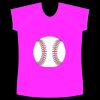 womens athletic raglan cut sleeve shirt uni Thumbnail