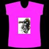 womens athletic raglan cut sleeve shirt uni Thumbnail