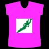 womens athletic raglan cut sleeve shirt uni Thumbnail