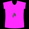 womens athletic raglan cut sleeve shirt uni Thumbnail