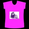 womens athletic raglan cut sleeve shirt uni Thumbnail
