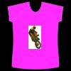womens athletic raglan cut sleeve shirt uni Thumbnail