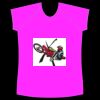 womens athletic raglan cut sleeve shirt uni Thumbnail