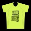 mens athletic raglan short sleeve shirt uni Thumbnail
