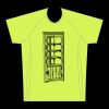 mens athletic raglan short sleeve shirt uni Thumbnail