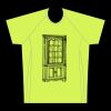 mens athletic raglan short sleeve shirt uni Thumbnail
