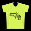 mens athletic raglan short sleeve shirt uni Thumbnail