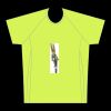 mens athletic raglan short sleeve shirt uni Thumbnail
