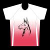 mens athletic raglan short sleeve shirt  gradient Thumbnail
