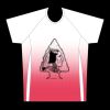 mens athletic raglan short sleeve shirt  gradient Thumbnail