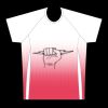 mens athletic raglan short sleeve shirt  gradient Thumbnail