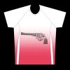 mens athletic raglan short sleeve shirt  gradient Thumbnail