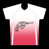 mens athletic raglan short sleeve shirt  gradient Thumbnail