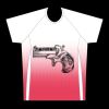 mens athletic raglan short sleeve shirt  gradient Thumbnail