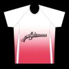 mens athletic raglan short sleeve shirt  gradient Thumbnail
