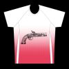 mens athletic raglan short sleeve shirt  gradient Thumbnail