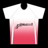 mens athletic raglan short sleeve shirt  gradient Thumbnail