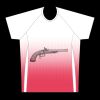 mens athletic raglan short sleeve shirt  gradient Thumbnail