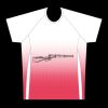mens athletic raglan short sleeve shirt  gradient Thumbnail