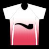 mens athletic raglan short sleeve shirt  gradient Thumbnail