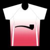mens athletic raglan short sleeve shirt  gradient Thumbnail