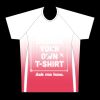 mens athletic raglan short sleeve shirt  gradient Thumbnail