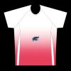 mens athletic raglan short sleeve shirt  gradient Thumbnail