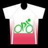 mens athletic raglan short sleeve shirt  gradient Thumbnail