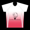 mens athletic raglan short sleeve shirt  gradient Thumbnail