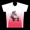mens athletic raglan short sleeve shirt  gradient Thumbnail