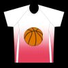 mens athletic raglan short sleeve shirt  gradient Thumbnail