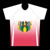 mens athletic raglan short sleeve shirt  gradient Thumbnail