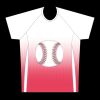 mens athletic raglan short sleeve shirt  gradient Thumbnail
