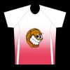 mens athletic raglan short sleeve shirt  gradient Thumbnail