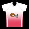 mens athletic raglan short sleeve shirt  gradient Thumbnail