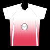 mens athletic raglan short sleeve shirt  gradient Thumbnail