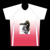 mens athletic raglan short sleeve shirt  gradient Thumbnail