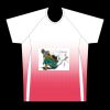 mens athletic raglan short sleeve shirt  gradient Thumbnail