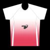 mens athletic raglan short sleeve shirt  gradient Thumbnail