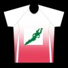 mens athletic raglan short sleeve shirt  gradient Thumbnail