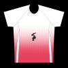 mens athletic raglan short sleeve shirt  gradient Thumbnail