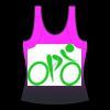 womens athletic shirt gradient Thumbnail
